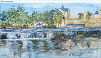 Sur le Clain (27x46)