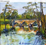 Sur le pont (30x30)