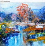 Harmonie aquatique (60x60)